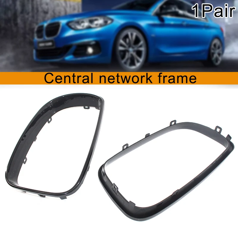 

New 1Pair ABS Front Grills Grill Frame for BMW 1 Series E81 E87 2008 2009 2010 2011