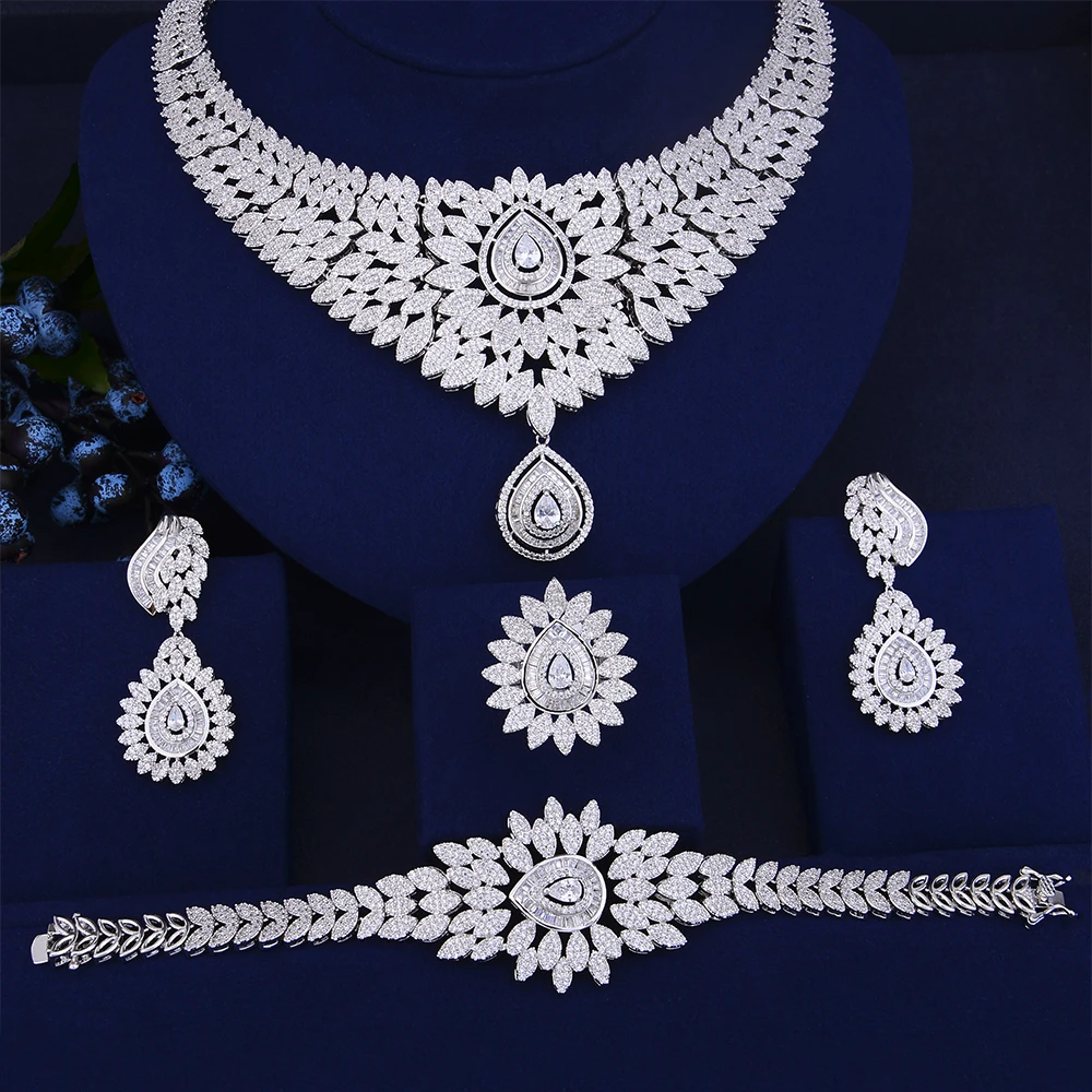 GODKI New Trendy Luxury Water Drop African Lariat Drop Jewelry Sets For Women Wedding Zircon CZ Indian Beads Bridal jewelry Sets GODKI New Trendy Luxury Water Drop African Lariat Drop Jewelry Sets For Women Wedding Zircon CZ Indian Beads Bridal jewelry Sets