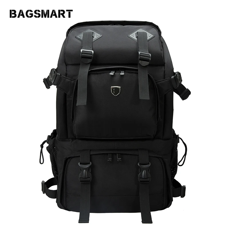 

BAGSMART Travel Camera Backpack Anti-Theft Professional Gear Backpack for SLR/DSLR Camera 15'' Laptop Photography Bag Camera Bag