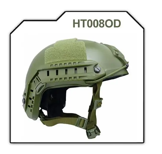 Качественный военный тактический шлем быстро PJ чехол Casco страйкбол шлем спортивные аксессуары Пейнтбол Быстрый прыжки защитный - Цвет: Зеленый