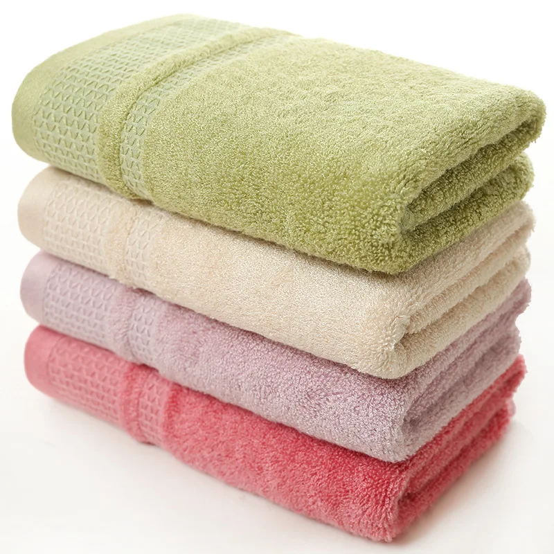 1Pc bamboo Soft face Towels For adults Fiber Shower Towels Super absorbent for Bathroom 4 coloers Quick Dry Travel Gym Towels