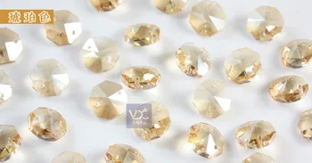 

a1 Crystal chandelier parts glass beads for chandeliers K9 High grade crystal beads &Wedding crystal lamp accessories 14MM