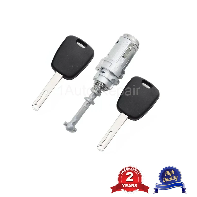 

FRONT LEFT RIGHT DOOR LOCK BARREL WITH TWO KEYS FOR CITROEN C2 C3 C4 9170.T9