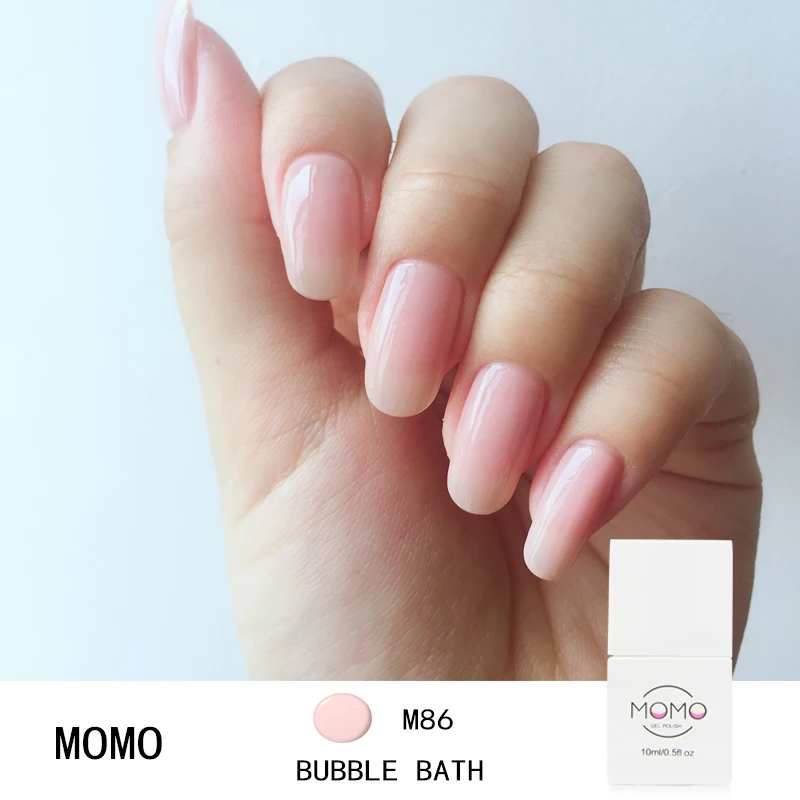 MOMO УФ-гель для ногтей 10 мл Esmalte Vernis полуперманентный Полировочный Гель для маникюра Led Prime Nude гель лак для ногтей Art Базовое покрытие