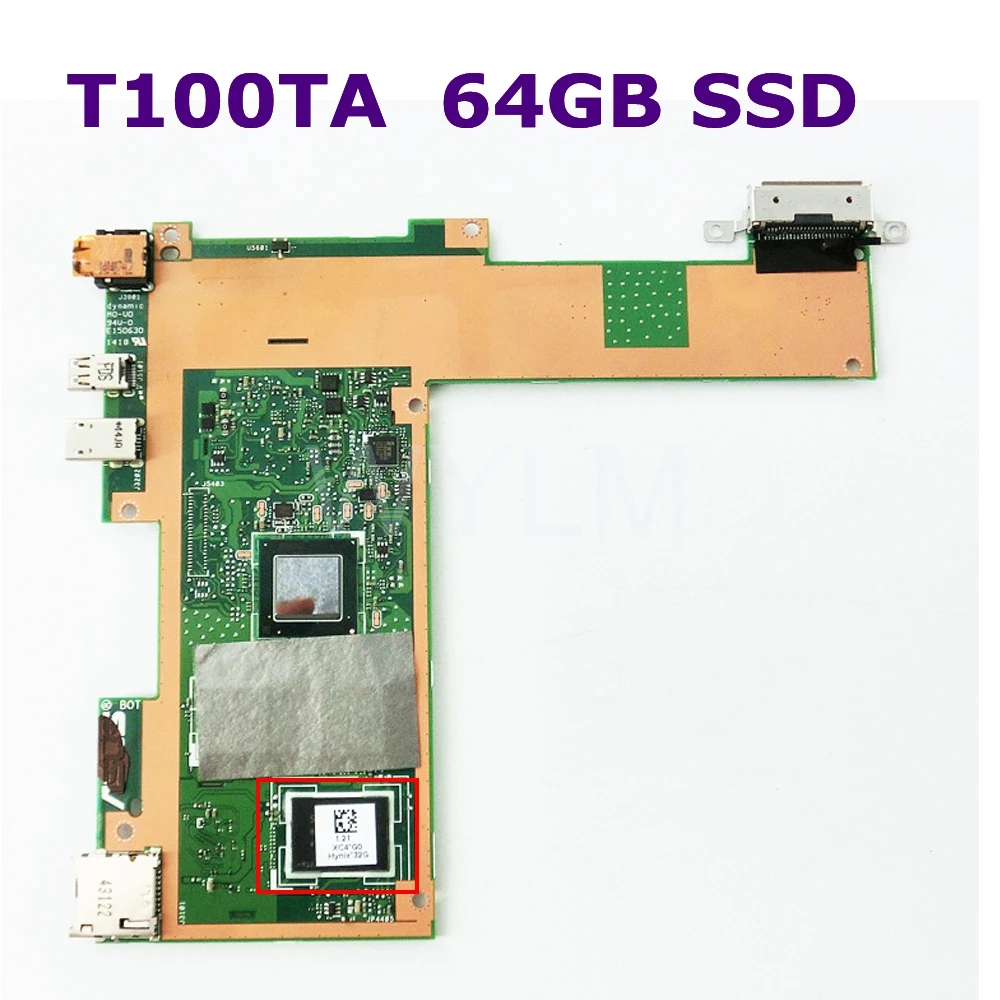 T100TA Tablet Motherboard 64GB 1.33GHz CPU For ASUS T100T T100TA Laptop