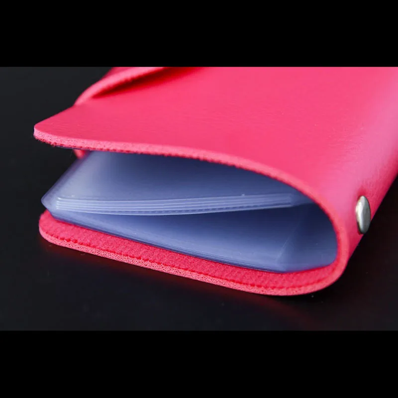 Wallet Card Holder Card Holder Credit Card Holder Credit Card Wallet Card Wallet ID Card Holder Wallet Card Bag Business Card Holder Fashion PU Leather Business Card Holder Organizer Hasp Men Women Bank Credit Card Holder Bag ID Wallet