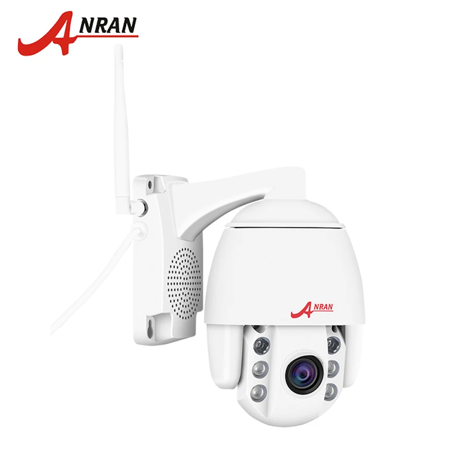 ANRAN 1080P HD IP 4XZoom 2.8 12MM 2.0MP PTZ WIFI Security Camera System CCTV Outdoor Audio Email 