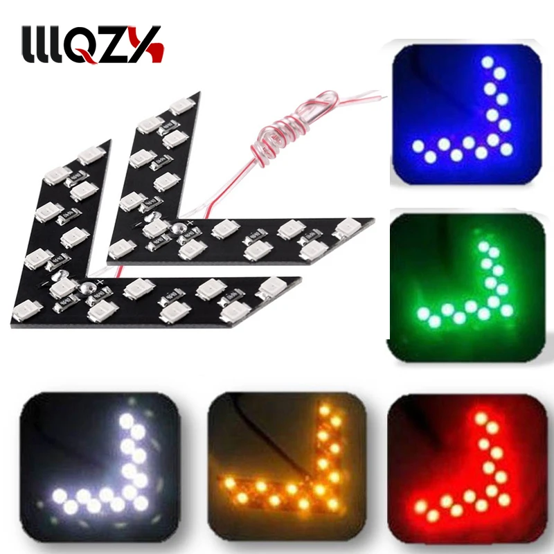

2pcs Car-styling Turning Signal Indicator Light For Bmw e46 e39 e60 e90 Ford focus 2 3 h7 led Volkswagen Passat b5 b6 golf 4 vw