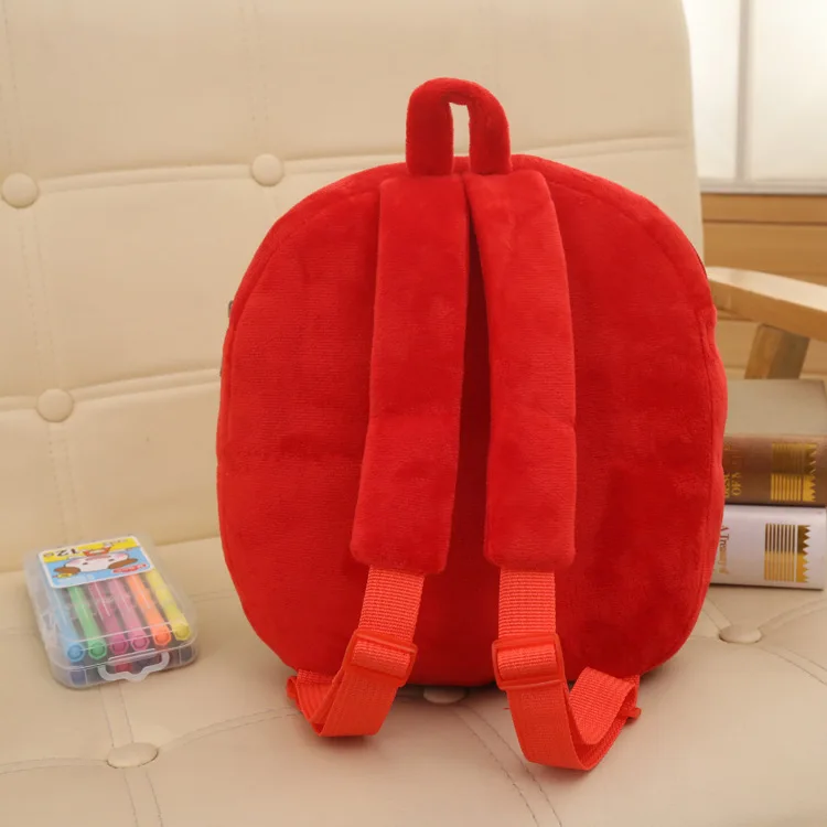  Kids Cute Cartoon Dog Plush Backpack Boys Girls Soft Sweet Lovely Bags Kindergarten Kids Children B - 32846176310