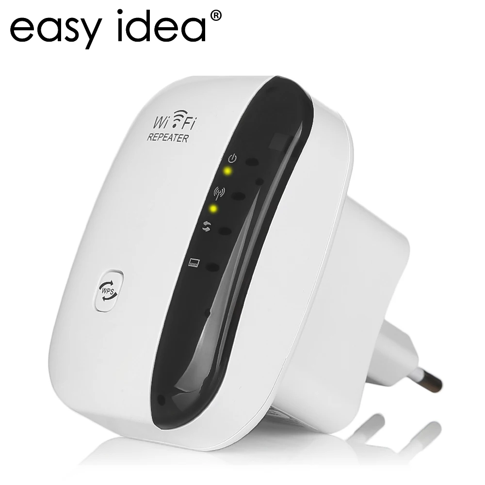 

EASYIDEA Wireless Wifi Repeater 300Mbps Network Receiver Wifi Extender 802.11n/b/g Ethernet Wireless Signal Booster Repeater