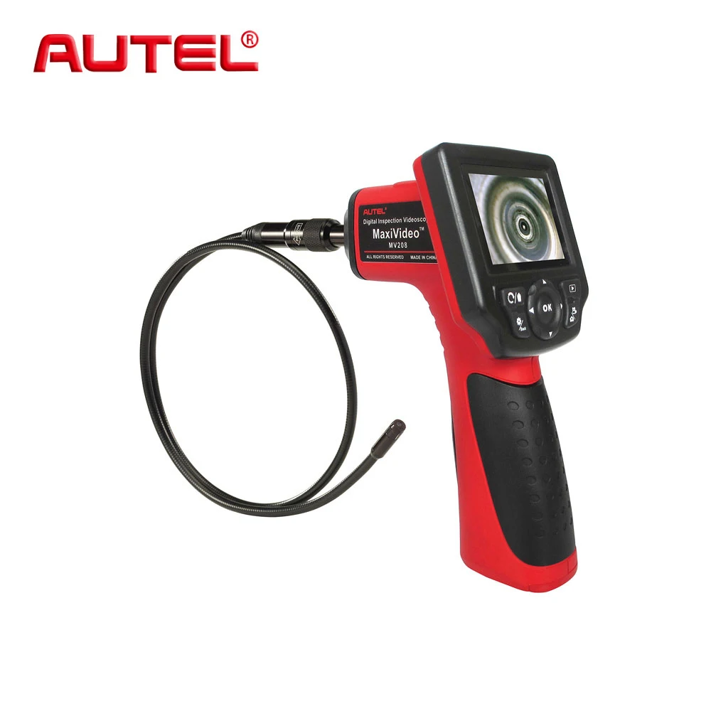 

Autel Maxivideo MV208 Digital Videoscope with 5.5mm Diameter Imager Head Inspection Camera Scan Tool Diagnostic Scanner