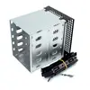 New Large Capacity Stainless Steel HDD Hard Drive Cage Rack SAS SATA Hard Drive Disk Tray Caddy for Computer Accessories qiang ► Photo 1/4