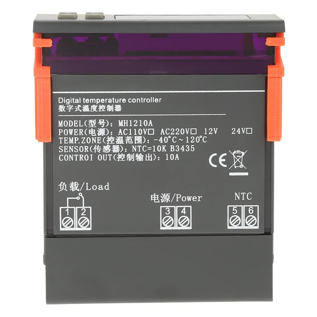 1 PC Temperature Controller Digital LED Thermostat Temperature Controller with Sensor Probe 4 types Optional Temperatuurregelaar