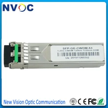 1,25G 1530nm CWDM SFP 120 км 1470nm~ 1610nm двойной волоконный LC CWDM SFP модуль приемопередатчика с функцией DOM