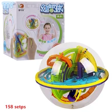 158 шагов 3D пазл-шар Магия интеллект Бал 3D тракта развивающие игрушки головоломка логики баланса способность игра для детей лучшие подарки