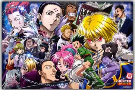 Hunter x Art Print Silk Poste Wall 12x18' 24x36' 24x48' | Дом и сад