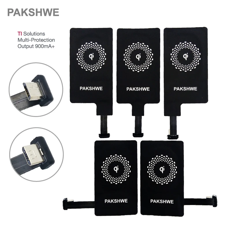 Android Qi Wireless Charger Receiver Micro USB Charging Adapter TI-Solutions for Sony All Micro-USB Smartphones Universal