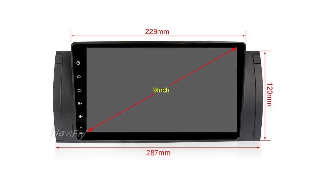 Top Navifly PX5 android 8.0 octa Core 9 inch HD Car dvd Player GPS Navigation for bmw E39 X5 M5 E53 with DSP IPS BT WIFI 4