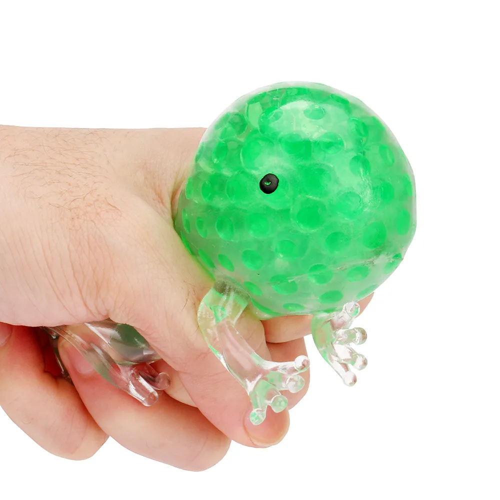 Новинка 8 см шарик стресс мяч липкий уменьшить лягушки сжимающий стресс облегчение игрушка анти-стресс игрушка