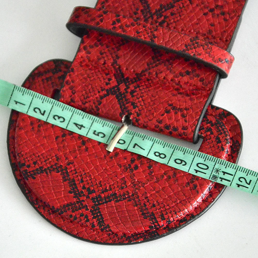 Ta-weo/модные широкие из искусственной кожи с узором питона в стиле ретро; женские пояса со змеиным узором; популярные украшения