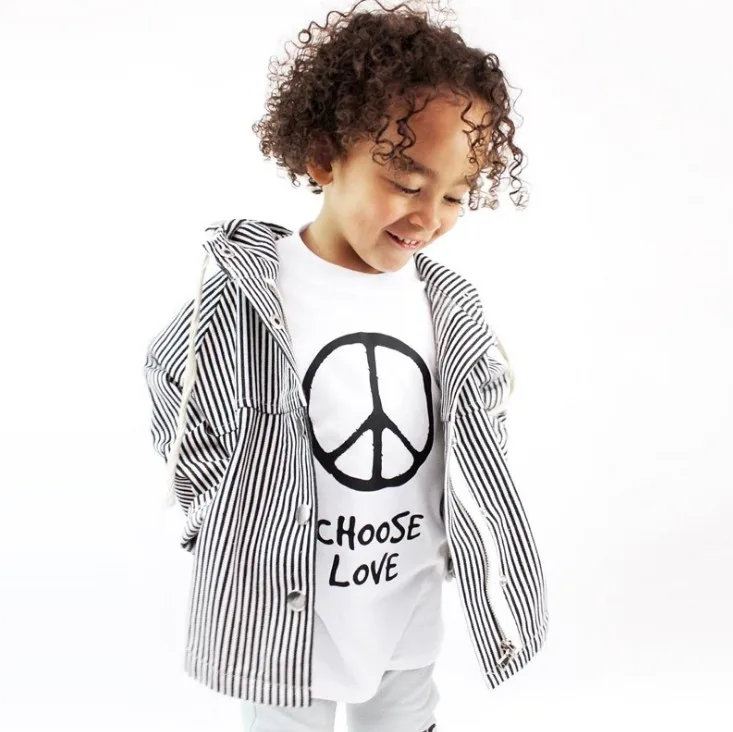 Новое поступление, классическое Модное детское пальто в полоску с капюшоном, детская одежда, детская верхняя одежда, 3105