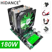 180 Вт Цифровой тестер емкости батареи индикатор питания dc 12 В электронная нагрузка 18650 разрядник резистор usb проверка тест