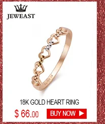 18k Pure Gold Rings Noble Diamond 750Solid Female Exquisite Elegant Precious Fine Jewelry Beautiful Women Ring