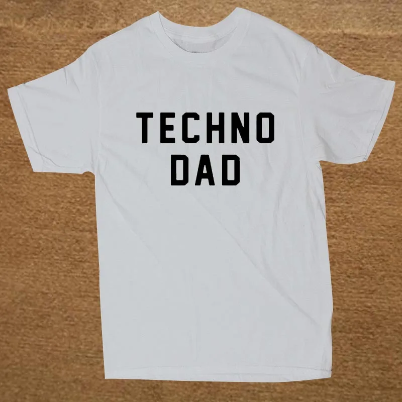 New Funny TECHNO DAD FATHER BABY MUSIC LIFE T Shirt Men Funny Tshirt Man Clothing Short Sleeve Camisetas T-shirt New Funny TECHNO DAD FATHER BABY MUSIC LIFE T Shirt Men Funny Tshirt Man Clothing Short Sleeve Camisetas T-shirt