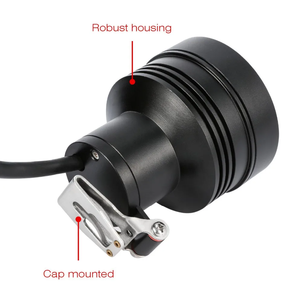 Светодиодный головной фонарь Kohree с аккумулятором 18650 Cree перезаряжаемый Головной