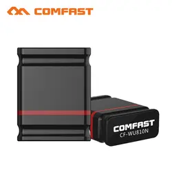 Comfast USB беспроводной Wi-fi адаптер Встроенный 2dBi Антенна 150 Мбит/с Wi-fi сеть LAN Карта 802.11b/g/n Мини адаптер для рабочего стола