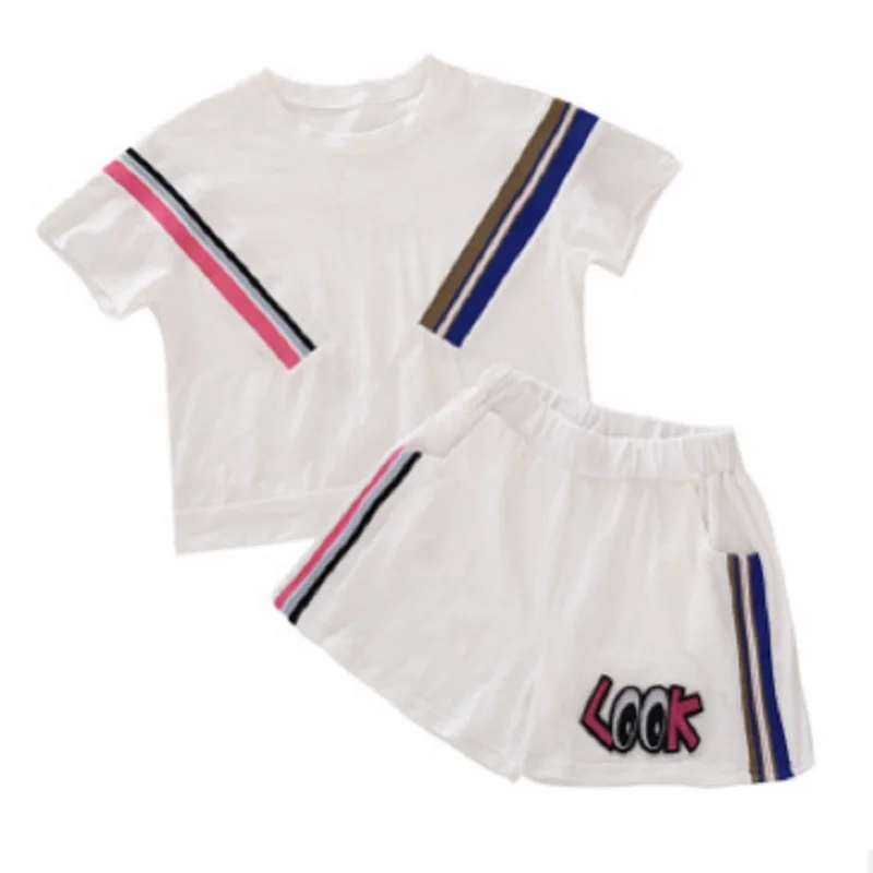 

Girls Parent-child Clothing Set 2019 New Summer Kids Clothes Sets Children Size4-14(for Kids)M(16) L(17) (for mother) ly199