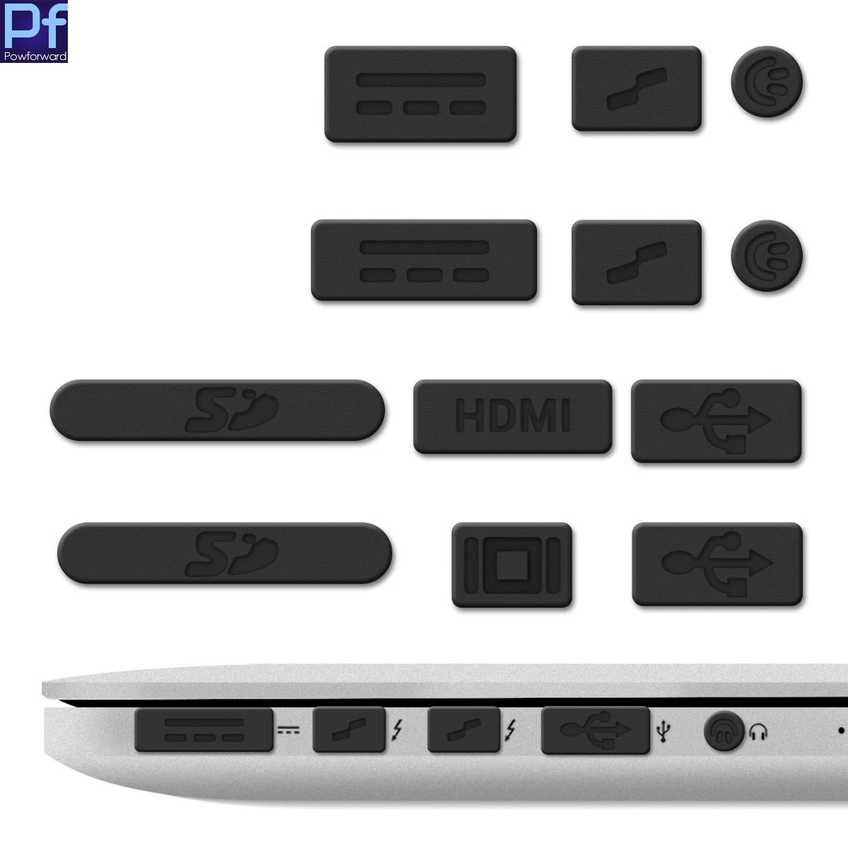 Комплект защиты от пыли для Apple MacBook Pro 13 15 Retina / Air 11 дюймов (с середины 2011 года по
