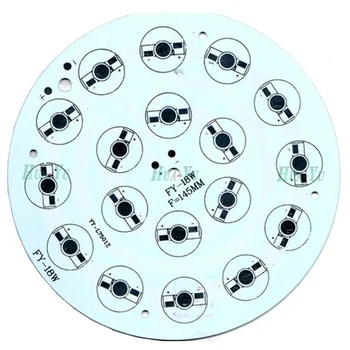 

18W 24W 145mm aluminum plate base, LED PCB board, led heat sink board for floodlight, downlight, spotlight etc