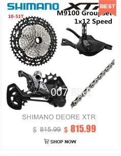 SHIMANO DEORE XTR M9100 набор групп горного велосипеда 1x12-Speed RD SL M9100 задний переключатель XTR Shift