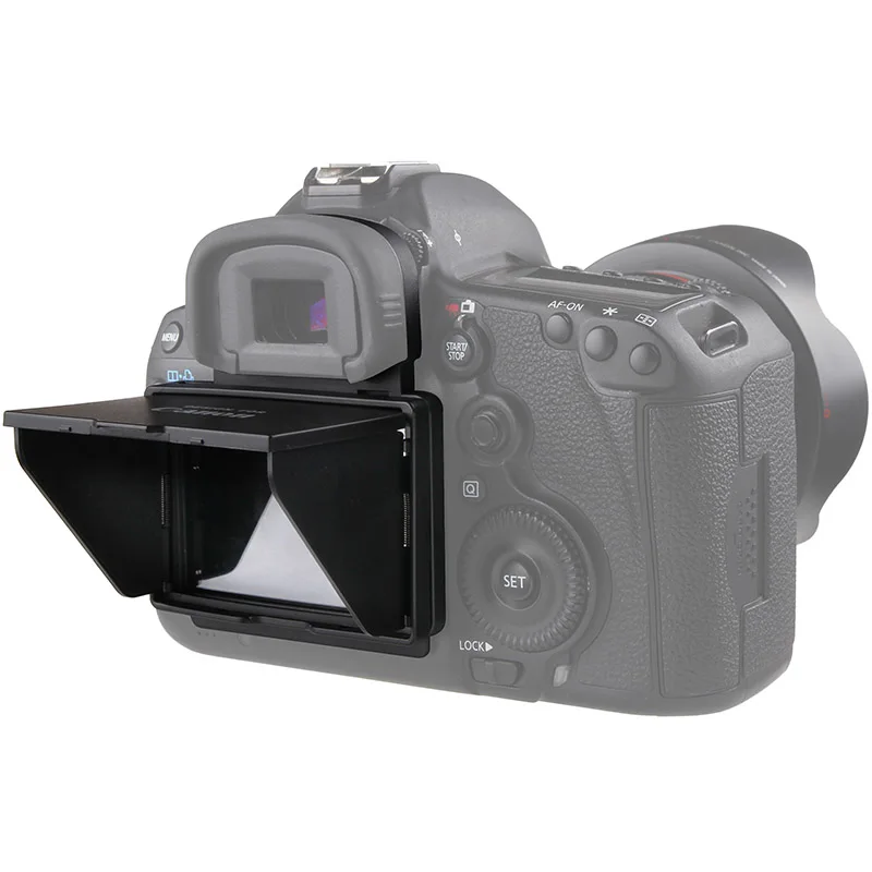 Защита ЖК-экрана всплывающее солнцезащитное покрытие для CANON 5D4 5DIV 5D3 5diii 5DS 5DSR R 5D