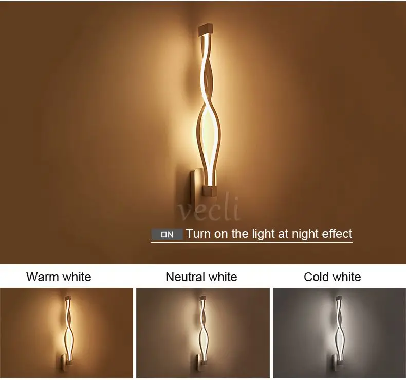 Lâmpada de Parede Quarto ao Lado Corredor do Hotel Luz da Parede Moderno Leitura Interior Sala Estar Iluminação Arandela Decoração Led 15 led wall lamp