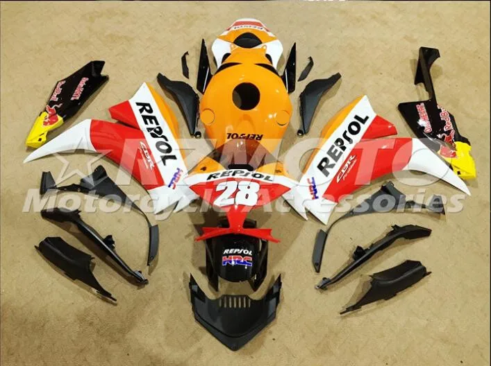 ACE KITS New ABS Injection Fairings Kit Fit For HONDA CBR1000RR 2012 2013 CBR1000RR 12 16 Orange F142