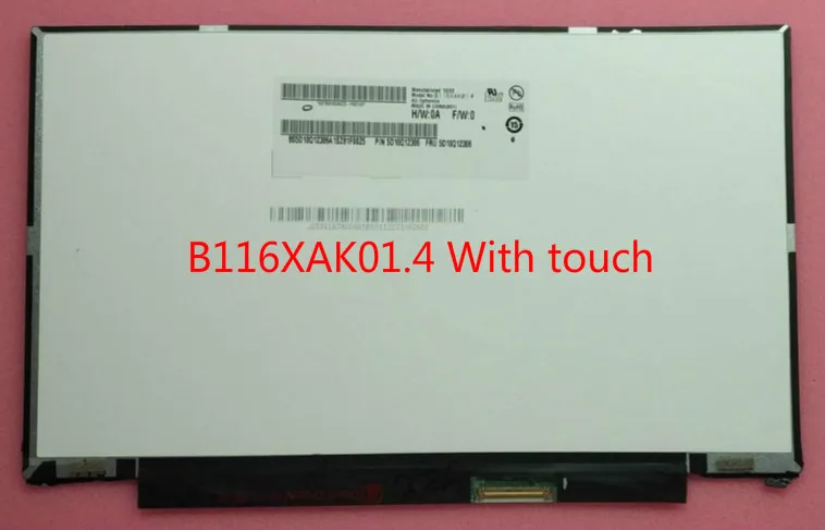 Для Lenovo 11 6 ''тонкий сенсорный ЖК Матрица B116XAK01.4 Edp 40 pin B116XAK01 | Компьютеры и офис