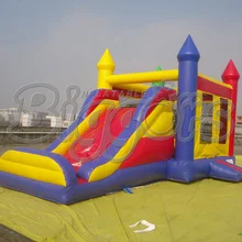 FREE SHIPPING BY SEA High Quality Commercial Inflatable Bouncer Inflatable Slide Bouncy Castle With Air Blower For Sale
