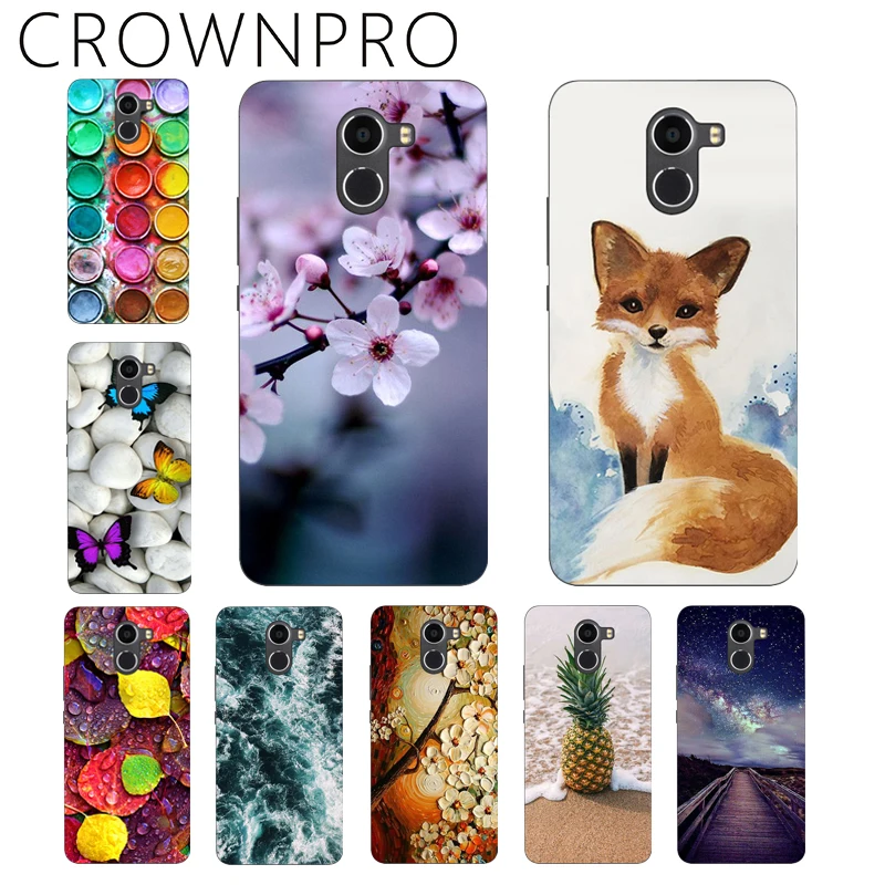 

CROWNPRO Soft Silicone TPU Wileyfox Swift 2 Case Cover Colored Painting Wileyfox Swift 2 Plus Case Phone Back Protective Case