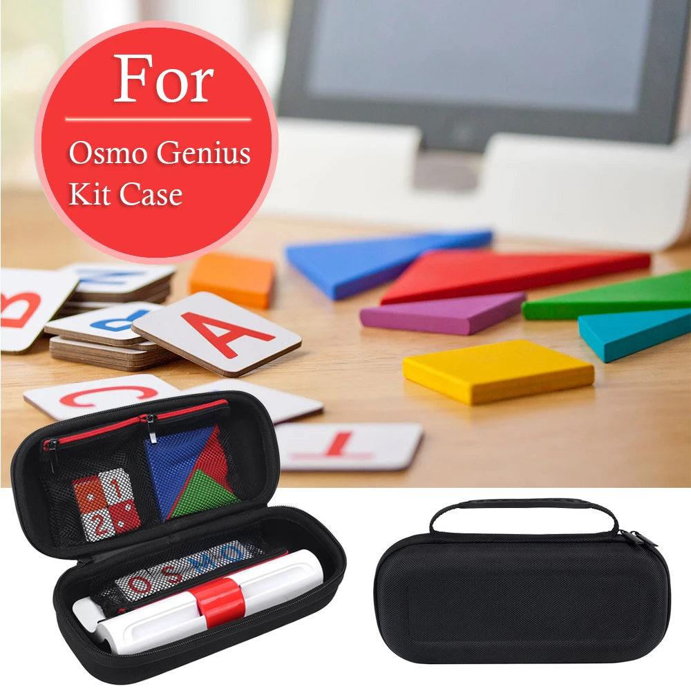 Жесткий Чехол для Osmo Genius Kit-чехол для переноски для Osmo Genius Kit, подходит основание Osmo/Starter/Numbers/Words/Tangram/Awbie Game