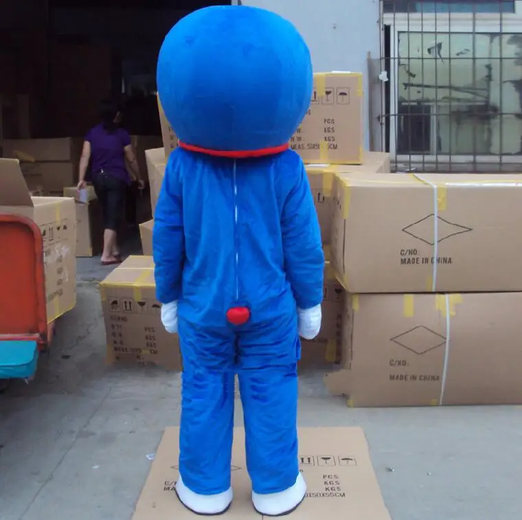 Super High Quality Doraemon Maskot Robot Kostum Kucing Watak Cute - Kostum karnival - Foto 2