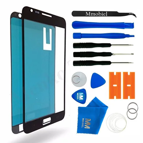 MMOBIEL для Samsung Galaxy Note 1 черная белая Передняя стеклянная сенсорная панель