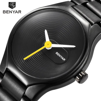 

BENYAR Lovers Watch Men 5119M Women Brand Luxury Quartz Watches Fashion Casual waterproof Couple Dress Watch Christmas Valentine
