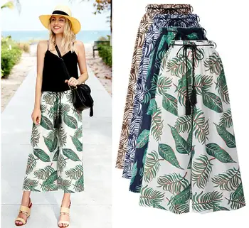 

Pantalon Femme Direct Selling Vadim Women's Free Shipping 2020 Female Autumn Thin Section High Waist Loose Printed Casual Pant