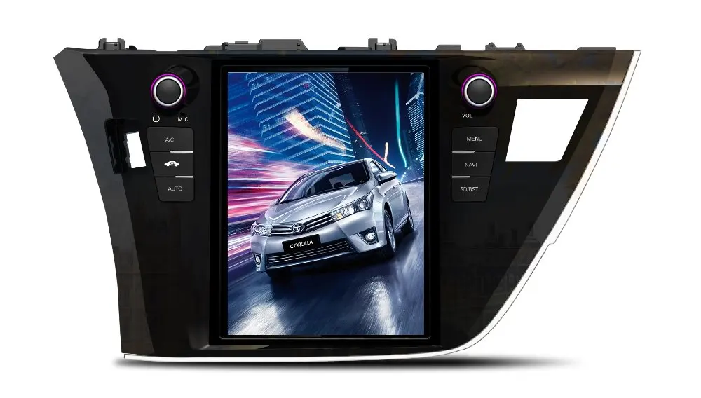 

Otojeta Vertical 10" Quad Core Android 6.0 2gb ram Car DVD GPS OBD Radio For Toyota corolla 2014 2017 Multimedia stereo headunit