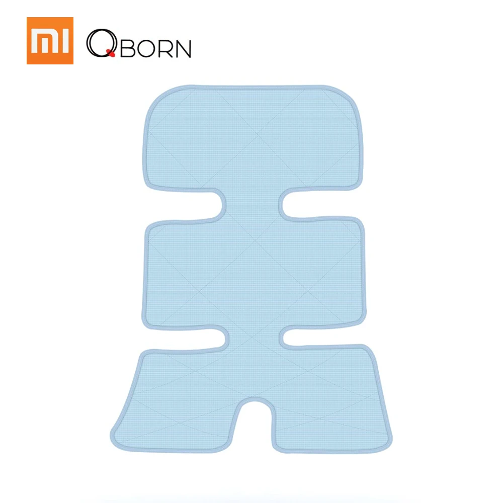 Xiaomi детский летний ледяной Шелковый коврик для коляски, стул, подушка для коляски, сиденье для коляски из растительного волокна, детская подушка, классный коврик для детей