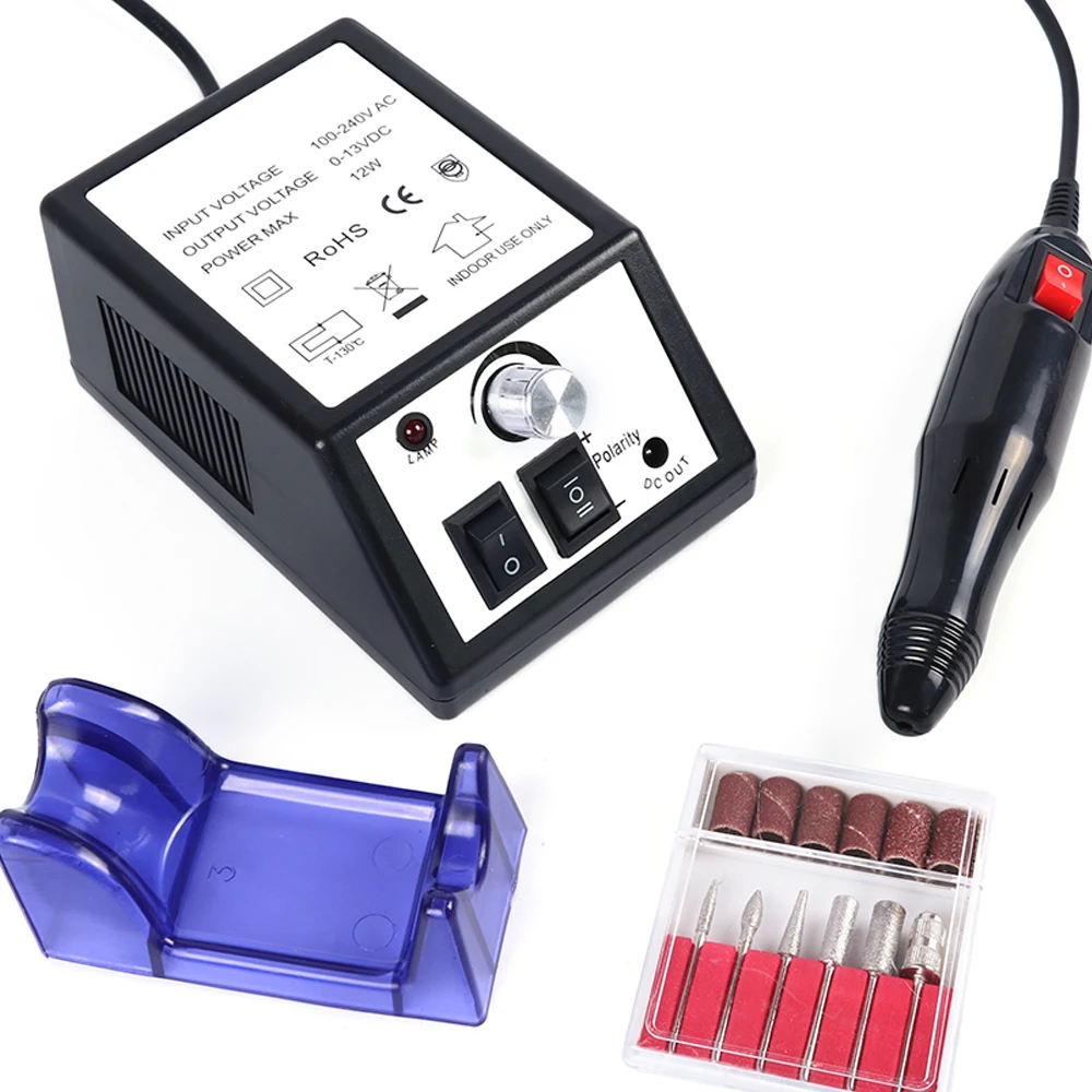 

Professional Electric Nail Machine Nail Drill Bits Set Manicure Apparatus For Milling Cutters Nail Equipment Machine Kits TR885