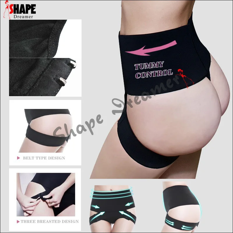 Lifting Underwear with Waist Cincher НОВЫЙ ЖЕНСКИЙ ПОЛНОТУ BUTT LIFTER ПЛАСТИКА ПОДДЕРЖКА SHAPER РИС ENHANCER