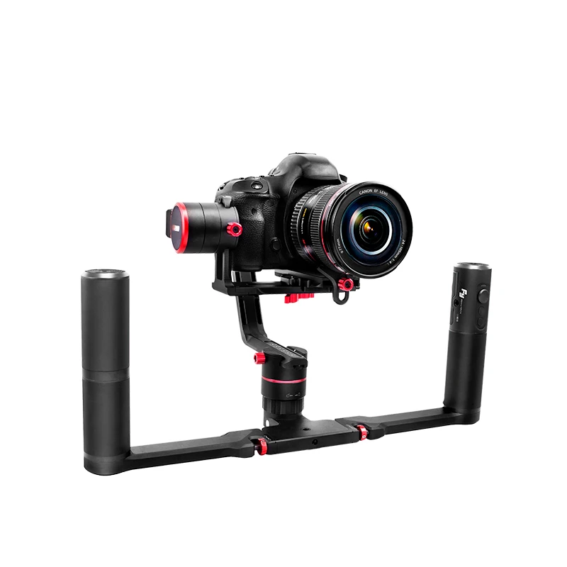 

FeiyuTech a2000 3 Axis Gimbal DSLR Camera Stabilizer Dual Single Handheld Grip for Canon 5D SONY Nikon 2000g Payload Bluetooth
